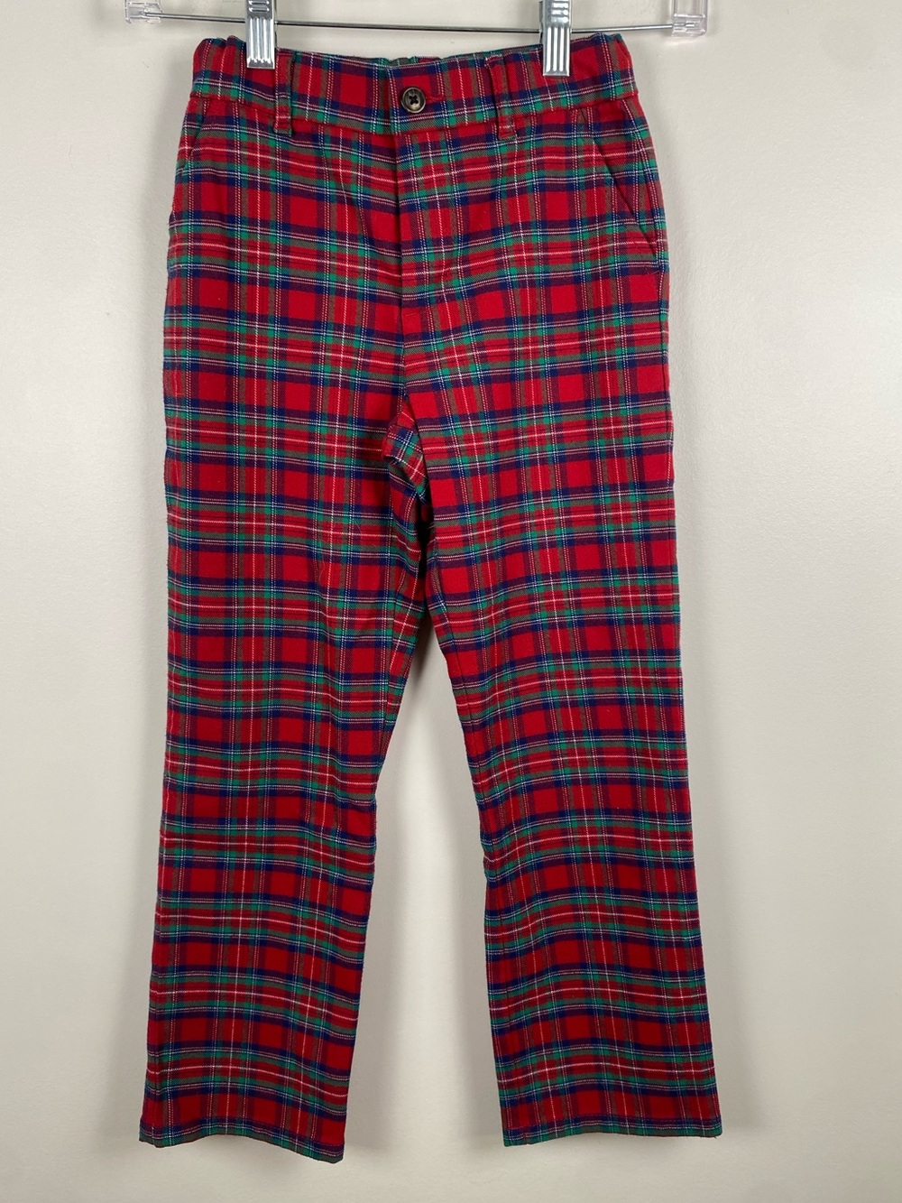 Gymboree‎ Boys Family Celebrations Plaid Pants size 6